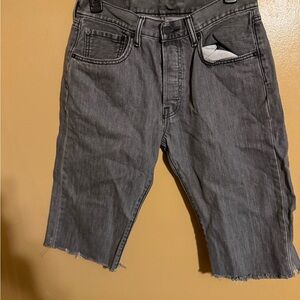 Levi's Charcoal Jean Shorts men 31